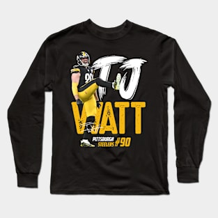 VINTAGE TJ WATT RETRO Long Sleeve T-Shirt